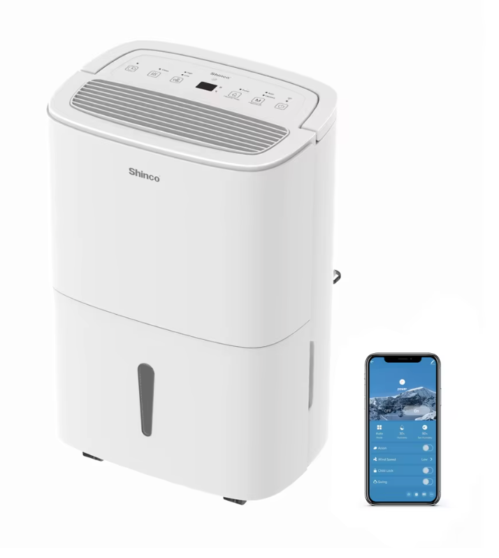 Déshumidificateur Portable 50L/Jour